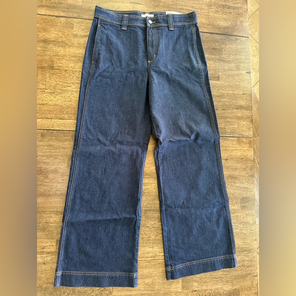 LOFT Relaxed Fit Dark Blue Jeans